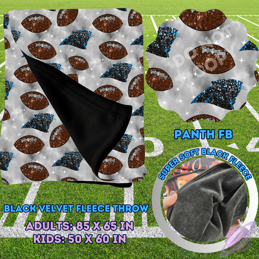 SEQUIN FB THROWS-PANTH FB-PREORDER CLOSING 8/15