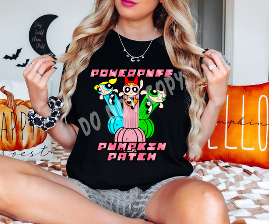 POWER PUMPKIN-UNISEX TEE ADULTS/KIDS