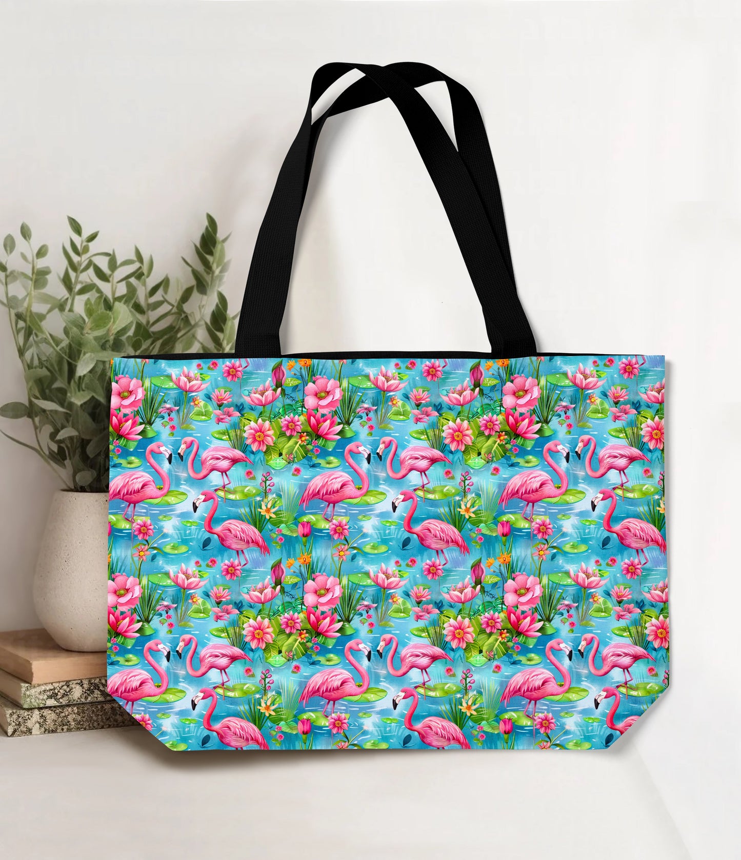 RTS - Pretty Flamingo Tote Bag