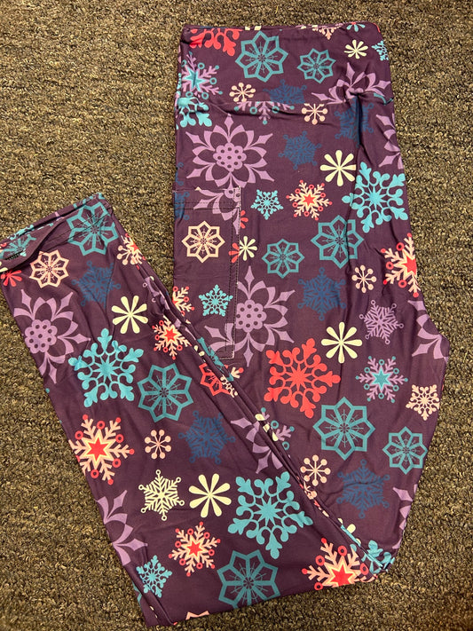 Purple flurries