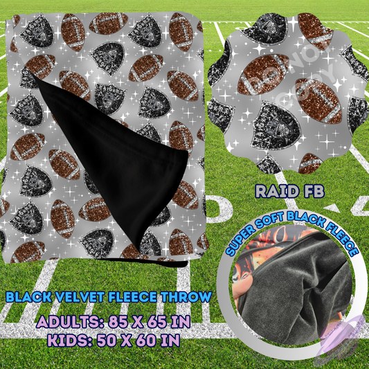 SEQUIN FB THROWS-RAID FB-PREORDER CLOSING 8/15