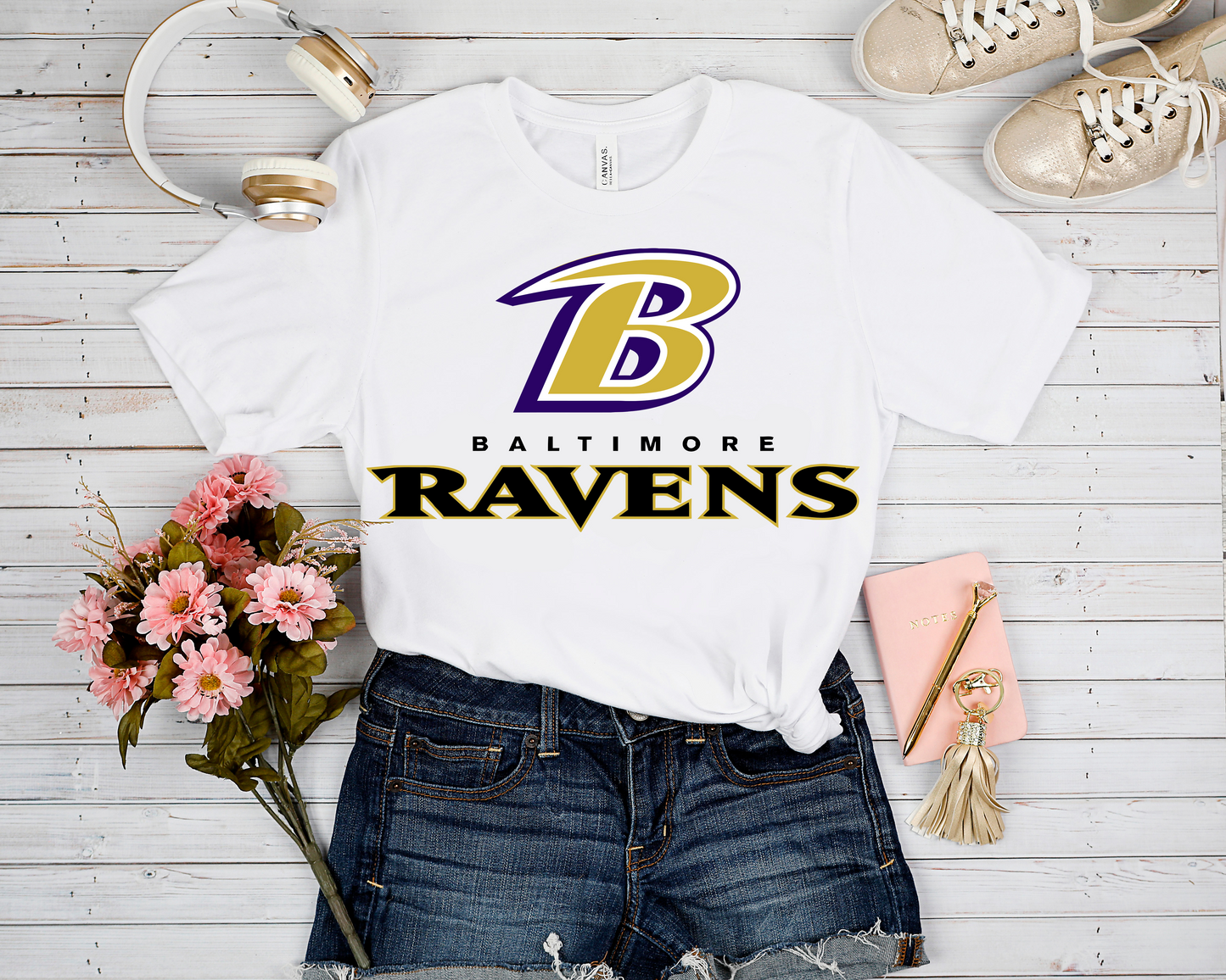 FBALL REPRINT-BALT RAV TEE- PREORDER CLOSING 6/24
