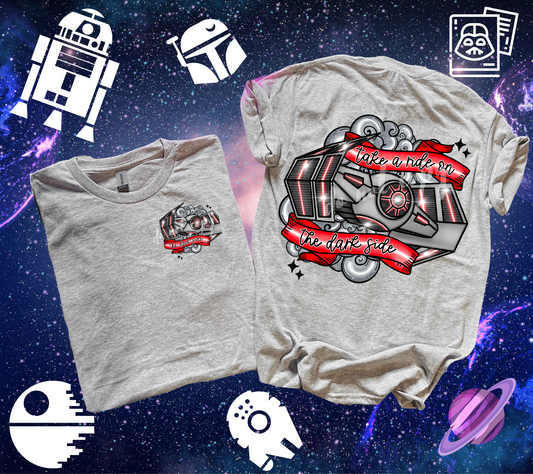 RIDE DARK DOUBLE SIDED TEE