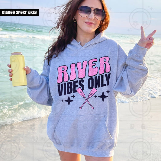 RIVER VIBES ONLY HOODIE