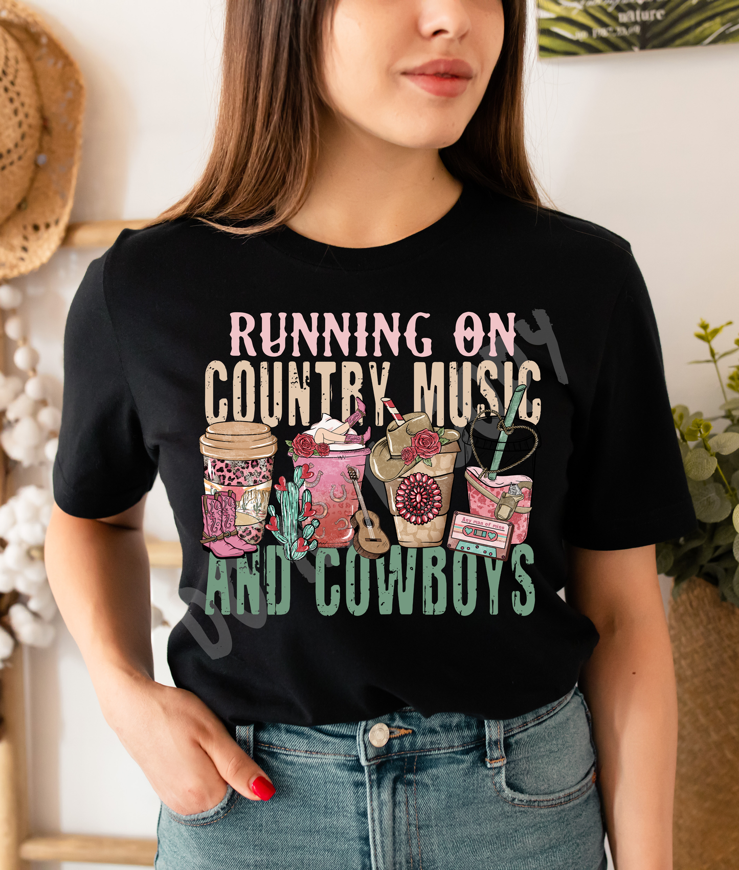 RUNNING ON COUNTRY TEE