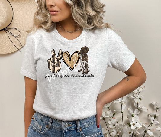 Love Shorthaired Pointer Tee