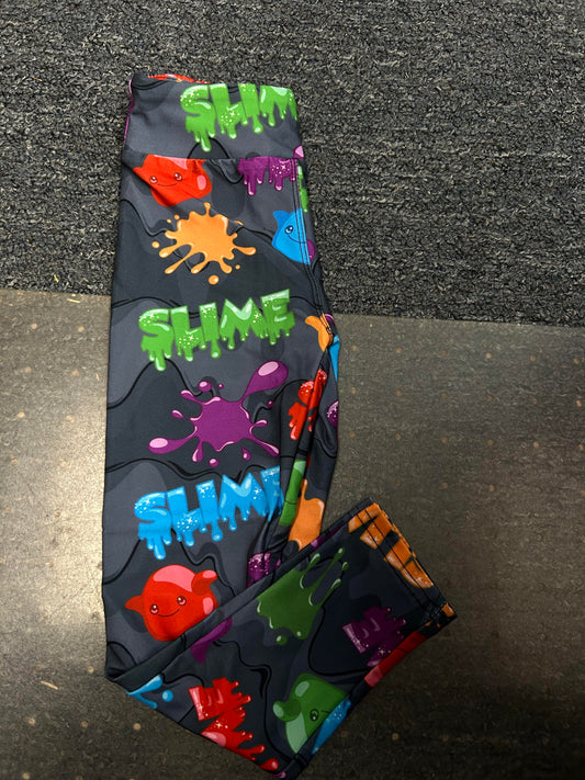 kids slime legging