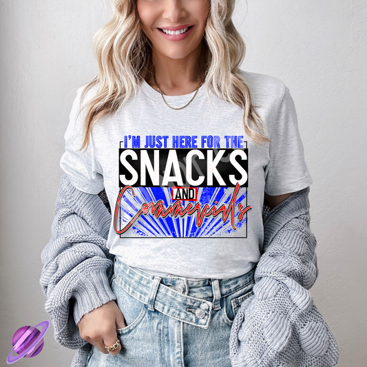 SNACKS COMMERCIALS TEE
