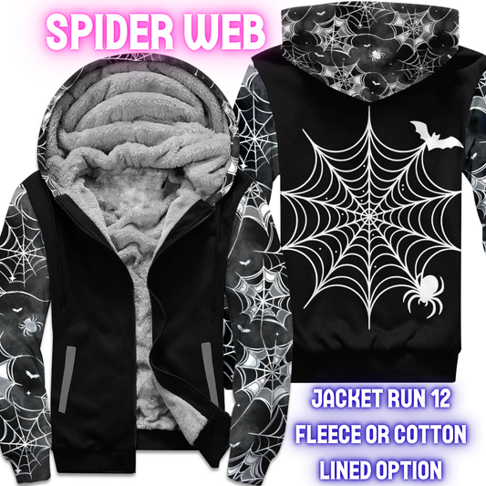 JACKET RUN 12-SPIDER WEBS-PREORDER CLOSING 8/18