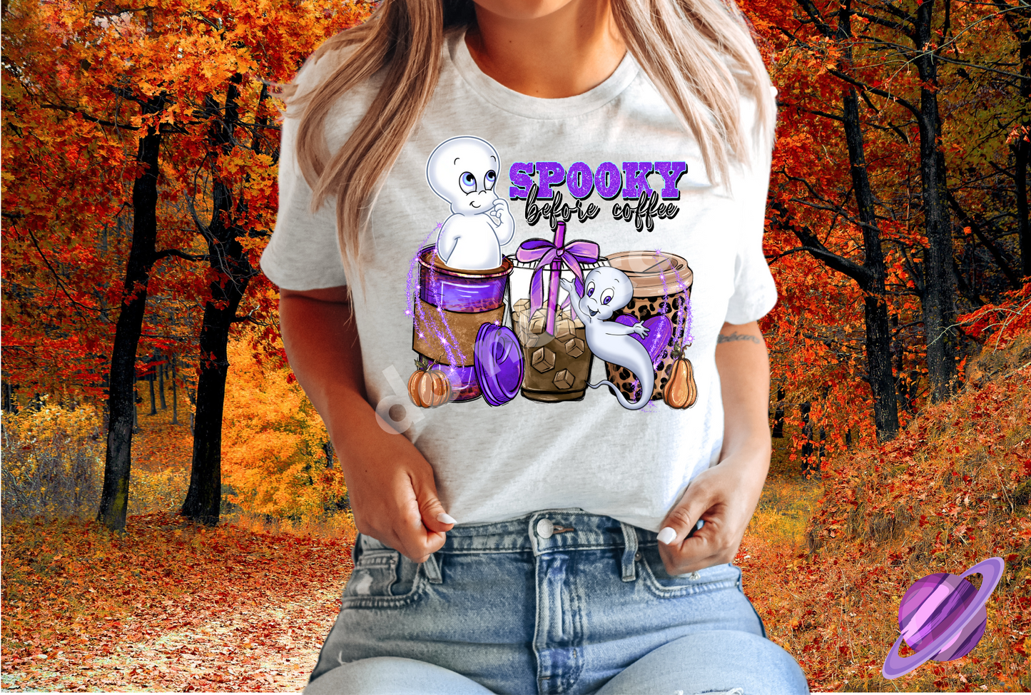 SPOOKY BEFORE COFFEE TEE