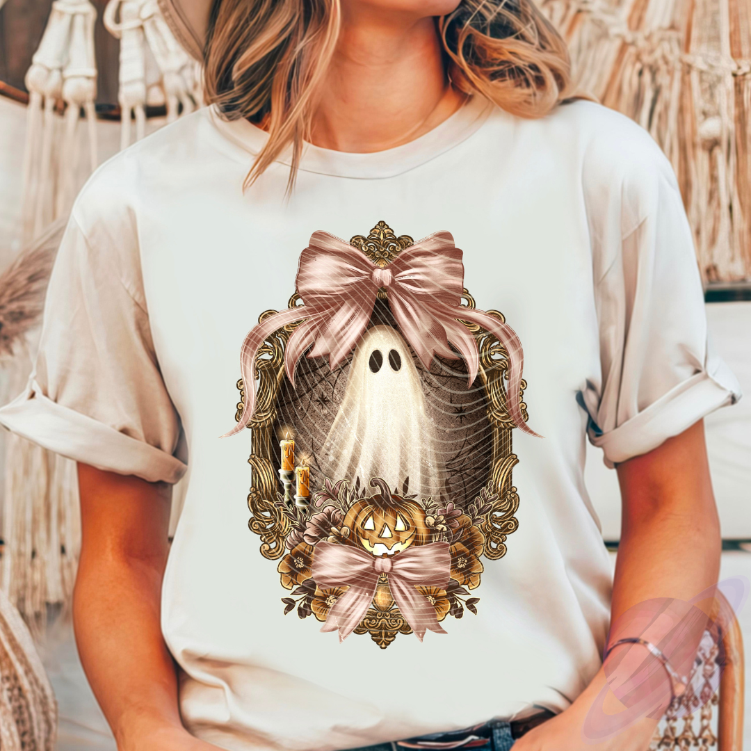 SPOOKY BOW TEE