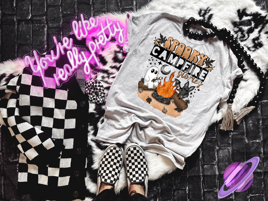 SPOOKY CAMPFIRE TEE