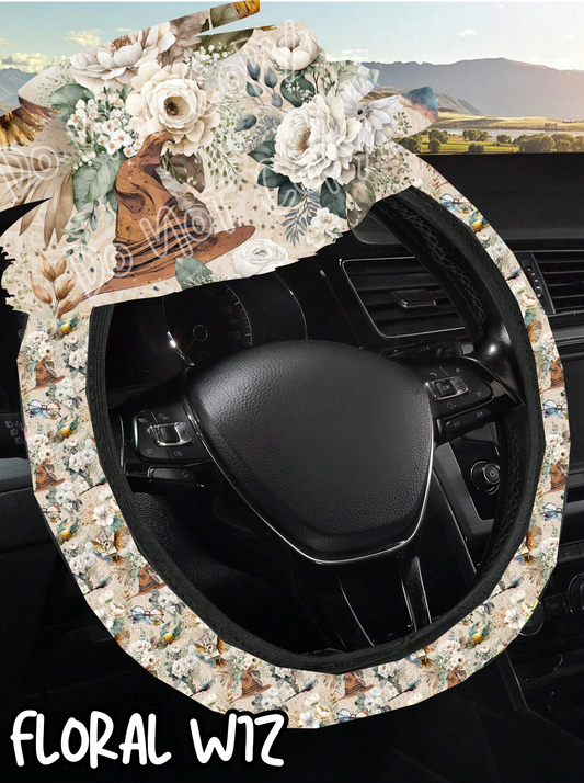 Floral Wiz - Steering Wheel Cover 3