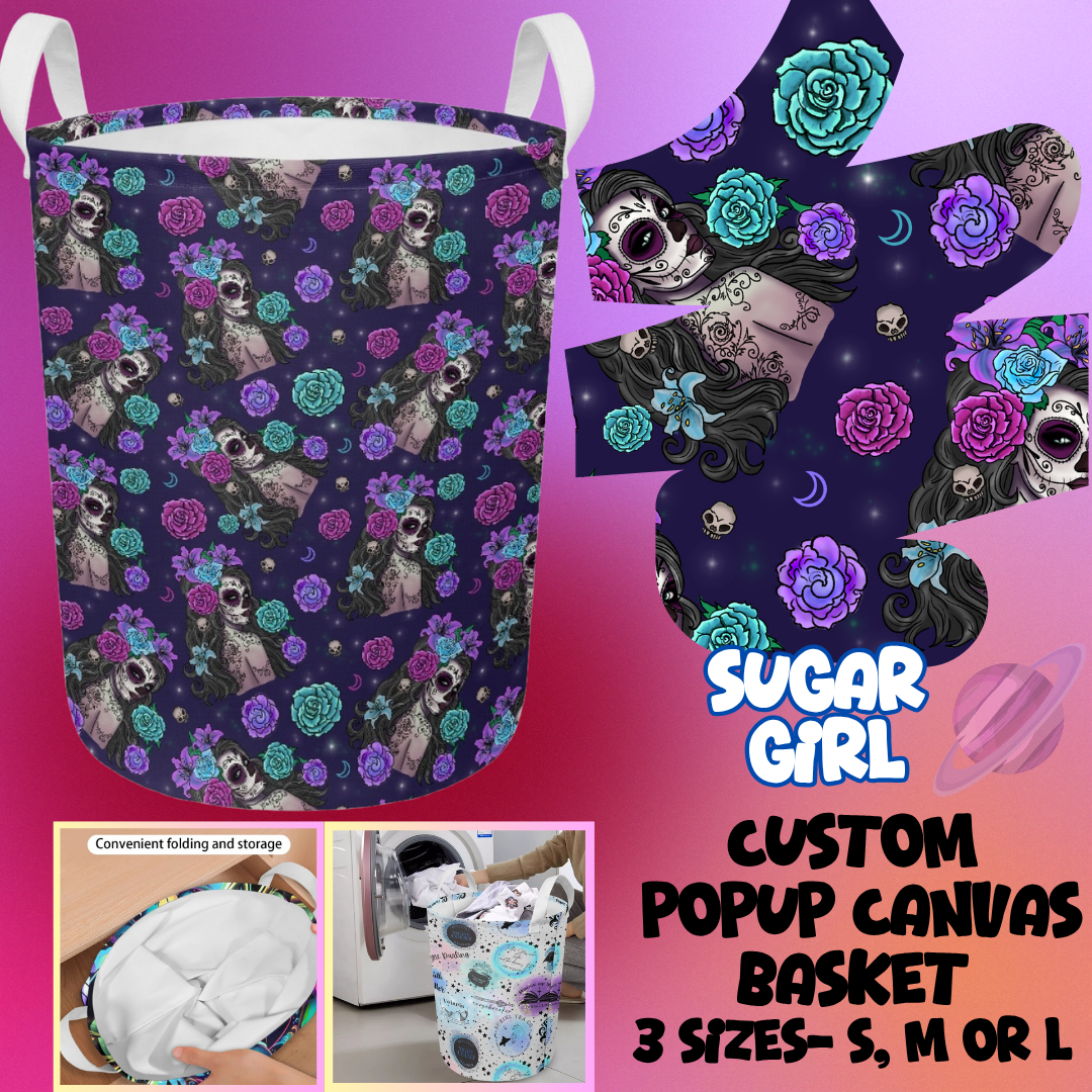 STORAGE BASKET RUN-SUGAR GIRL-3 SIZES-PREORDER CLOSING 8/5