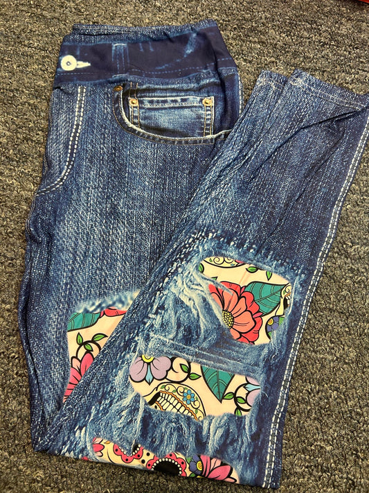 denim sugar sculls