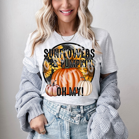 SUNFLOWER PUMPKINS Tee
