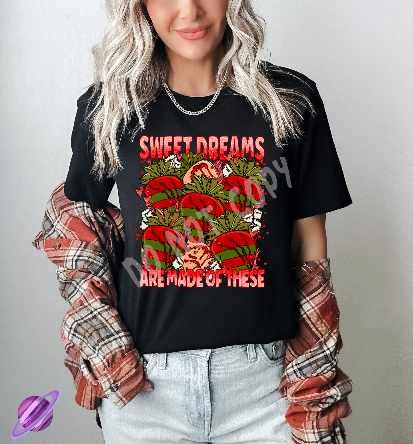 SWEET DREAMS STRAWBERRIES TEE