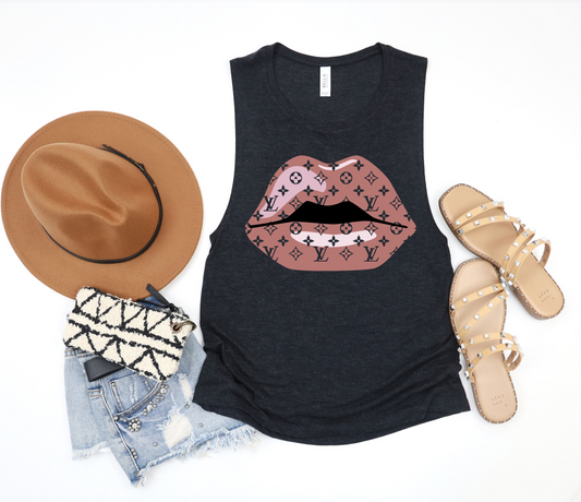 Design lips Tee