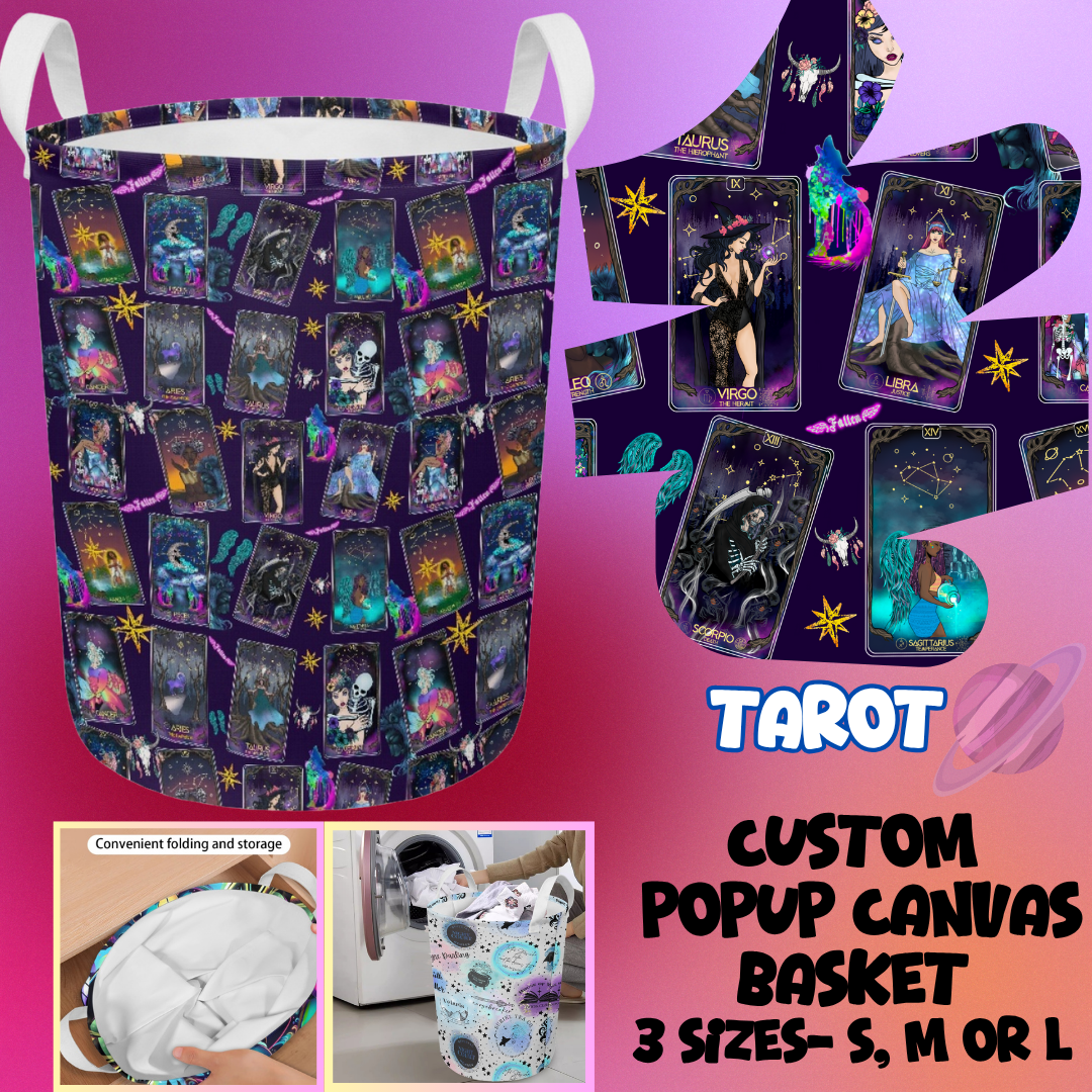 STORAGE BASKET RUN-TAROT-3 SIZES-PREORDER CLOSING 8/5
