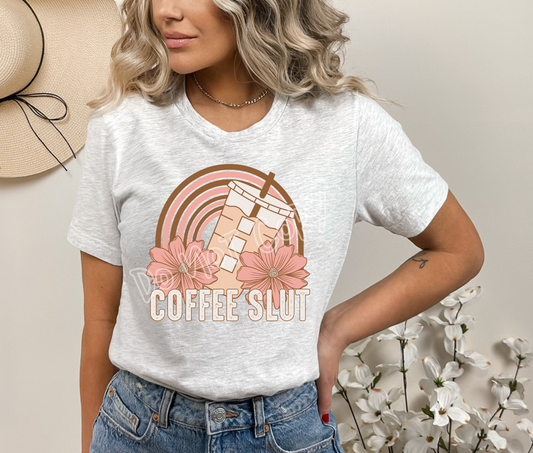 COFFEE SL*T -UNISEX TEE ADULTS/KIDS