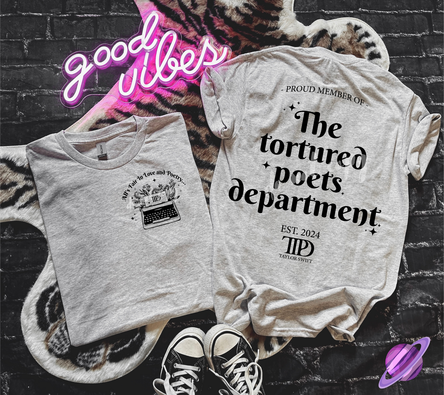 TORT PO DOUBLE SIDED TEE