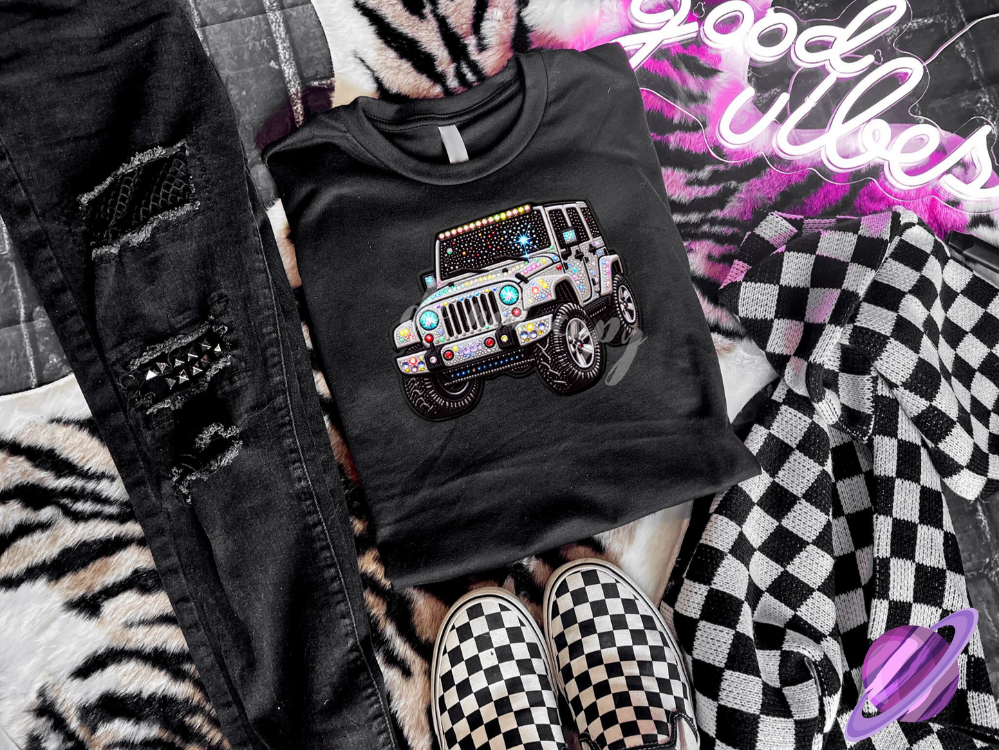 BLING TRUCK TEE
