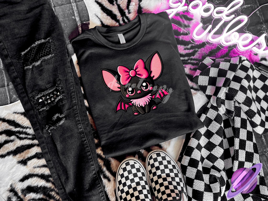 BOW BAT TEE
