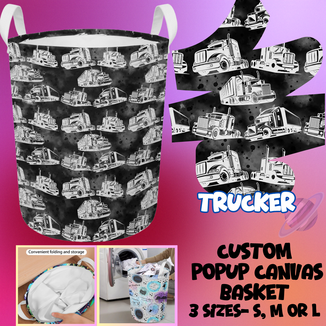 STORAGE BASKET RUN-TRUCKER-3 SIZES-PREORDER CLOSING 8/5