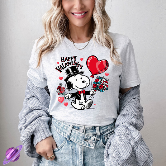 VDAY PUP TEE