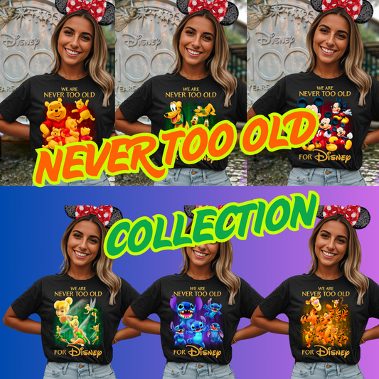 NEVER TOO OLD COLLECTION (MULTIPLE OPTIONS)