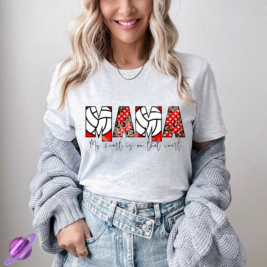 VOLLEYBALL MAMA TEE