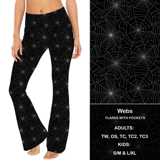 Webs- Yoga Flares with Pockets