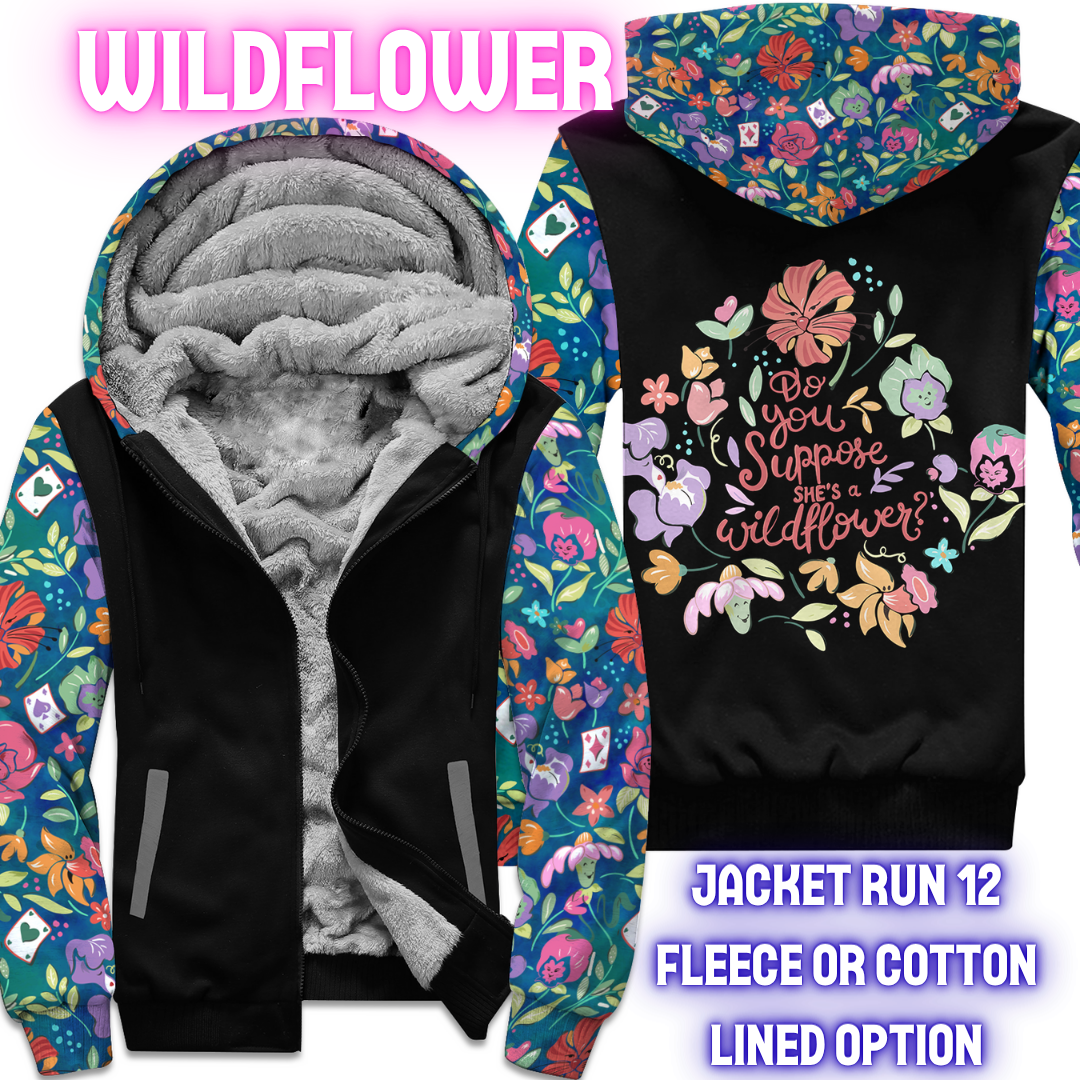 JACKET RUN 12-WILDFLOWER-PREORDER CLOSING 8/18
