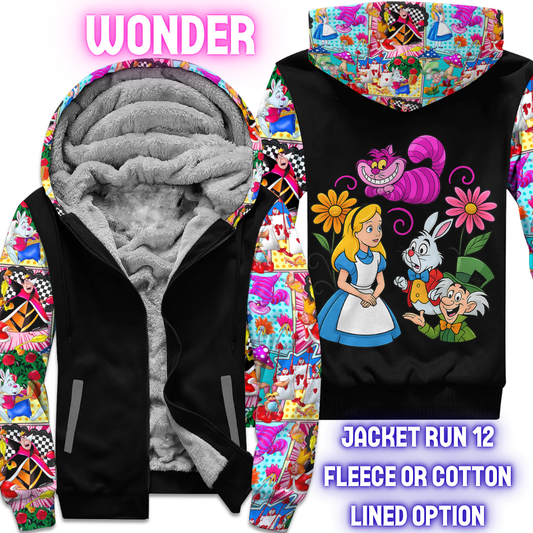 JACKET RUN 12-WONDER-PREORDER CLOSING 8/18