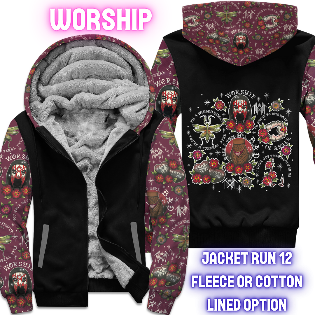 JACKET RUN 12-WORSHIP-PREORDER CLOSING 8/18