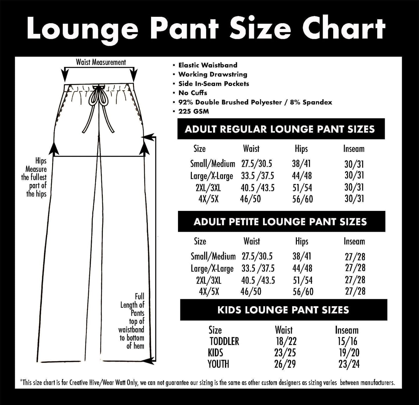 Aqua *Color Collection* - Lounge Pants