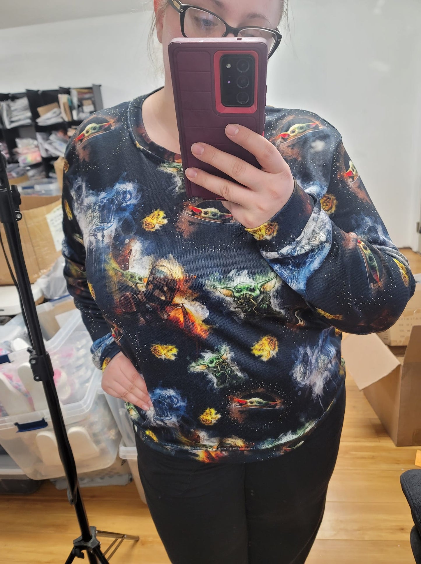 EXCLUSIVE KNIT SWEATER-GALAXY