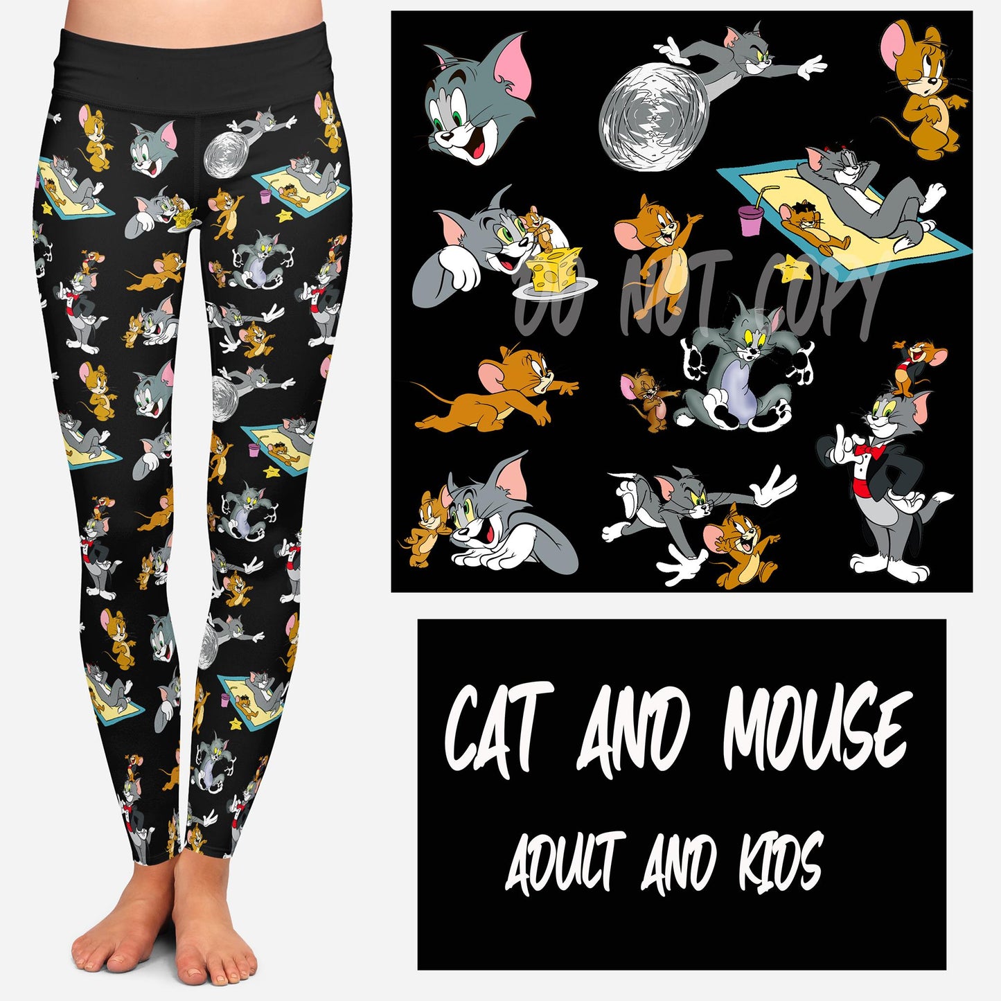 CAT AND MOUSE LEGGINGS AND JOGGERS