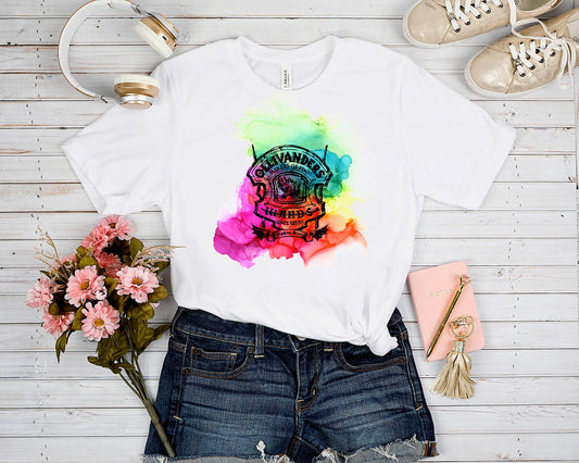 OUTFIT RUN 3-COLORFUL HP WAND STORE TEE