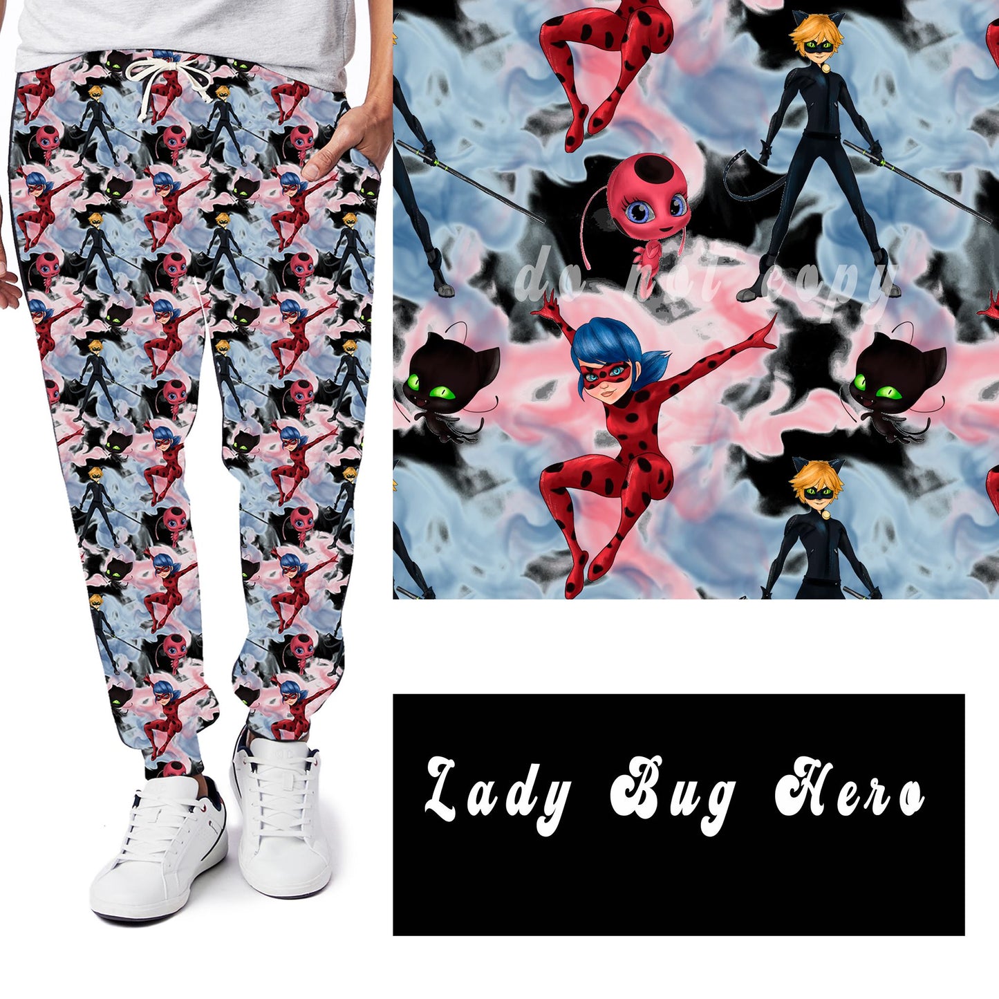 OUTFIT 6-LADY BUG HERO LEGGINGS/JOGGERS