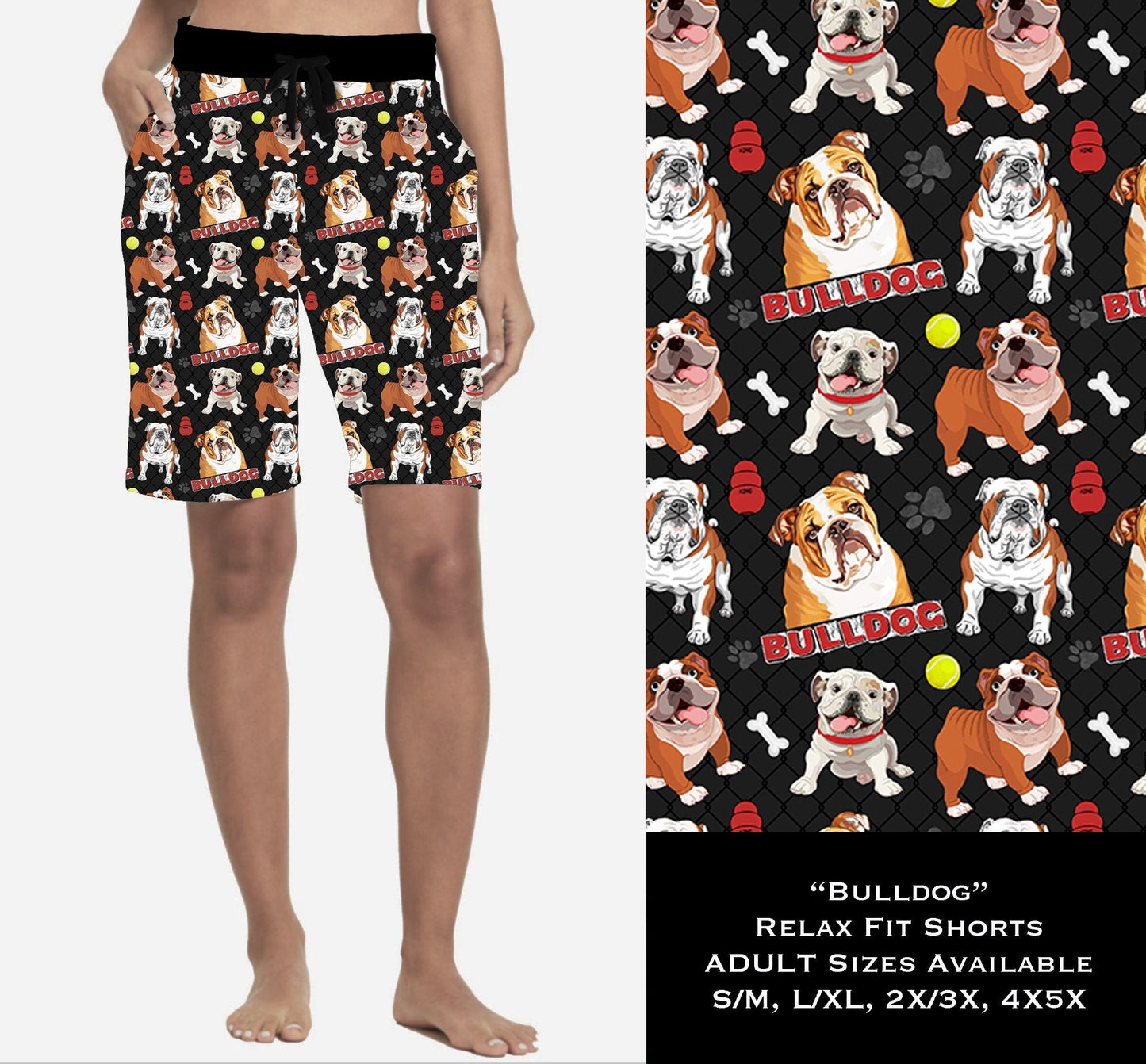 Bulldogs Relaxed Fit Shorts