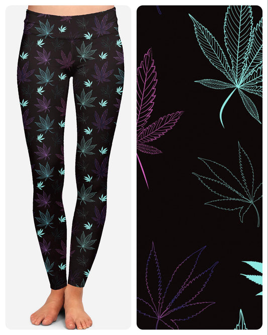RTS - Stencil Leaves Unisex Joggers