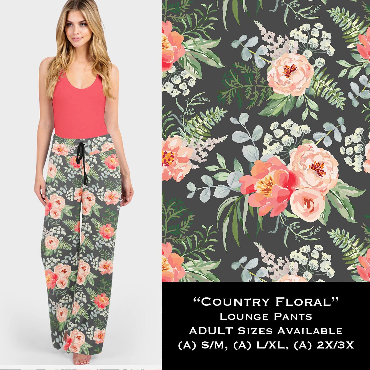 Country Floral - Lounge Pants