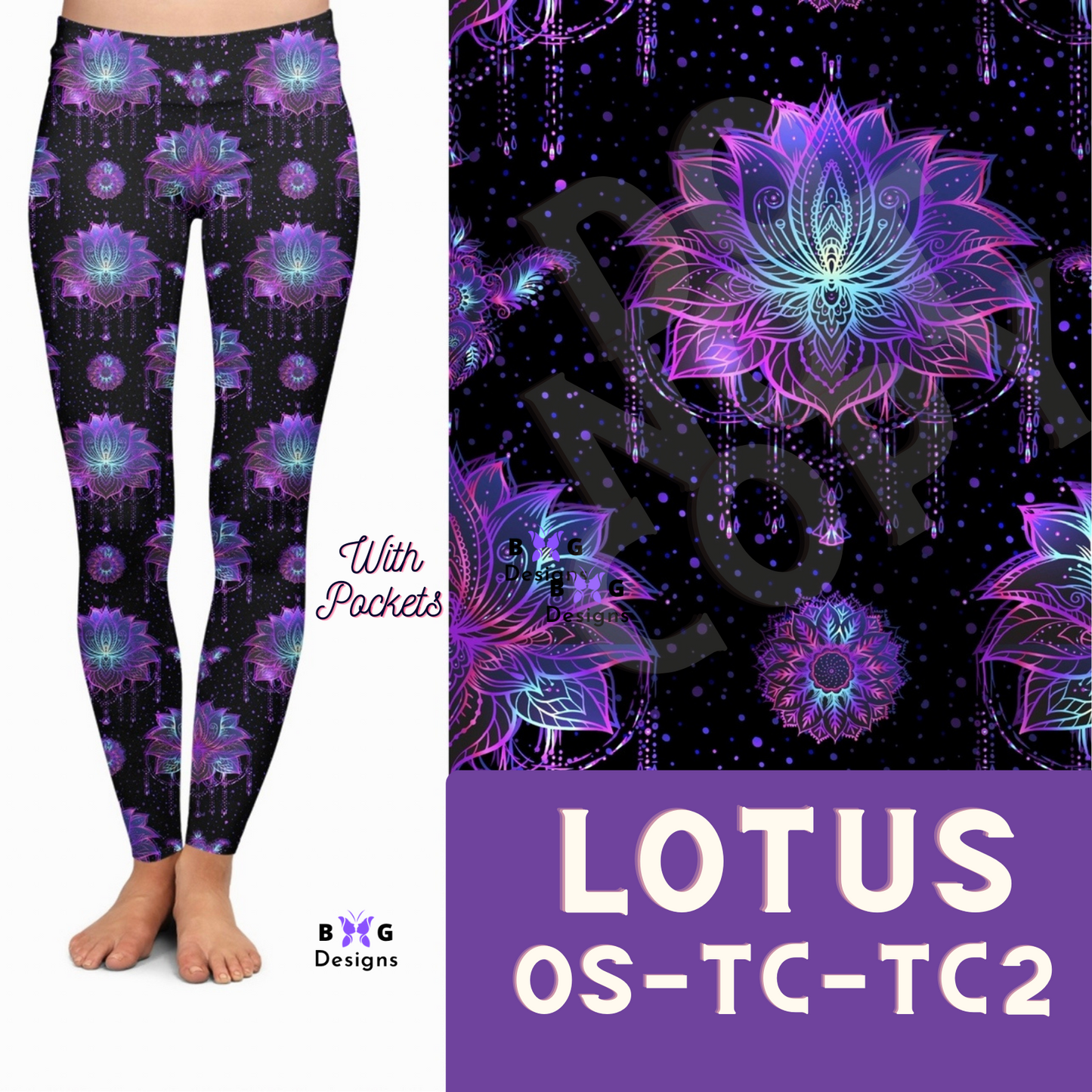 Lotus - Leggings with Pockets