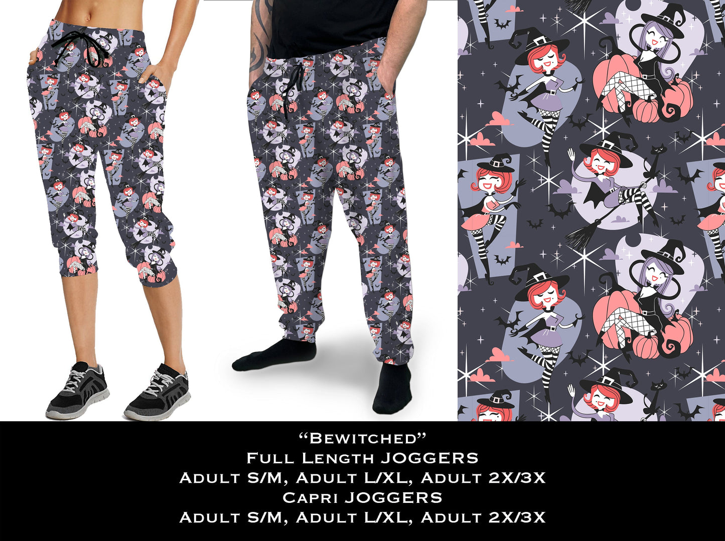 Bewitched - Full & Capri Joggers