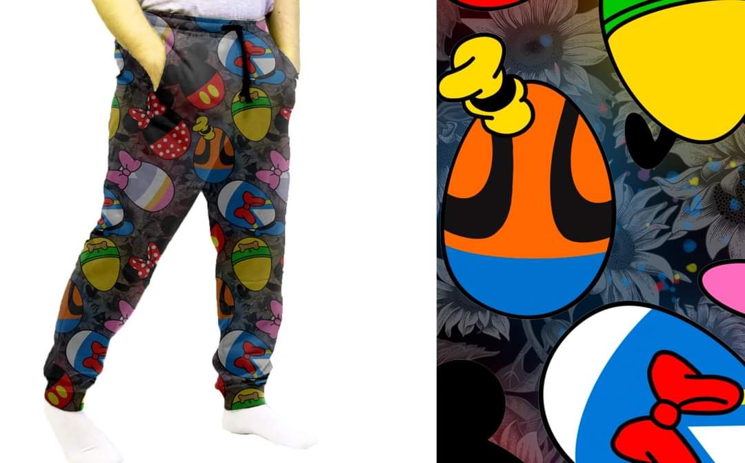 Magical Egg leggings capris joggers and loungers kids and adults