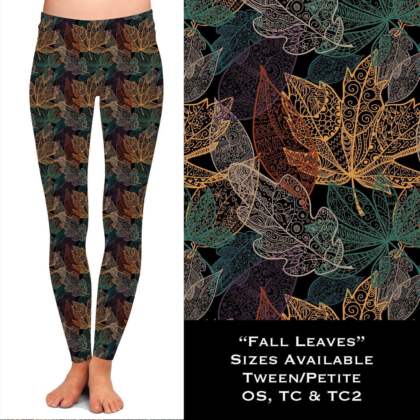 Fall Leaves - Leggings