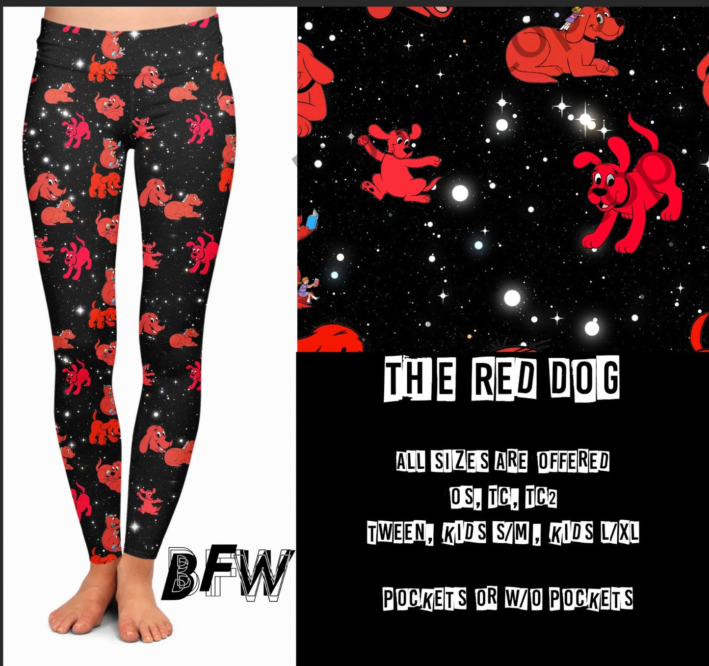 Red Dog leggings joggers and loungers kids sizes