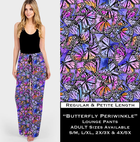 Butterfly Periwinkle Lounge Pants