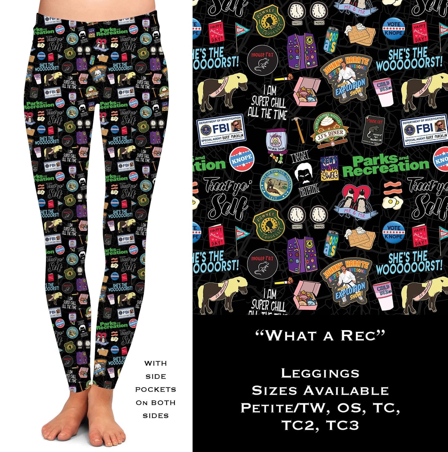 What A Rec - Leggings with Pockets